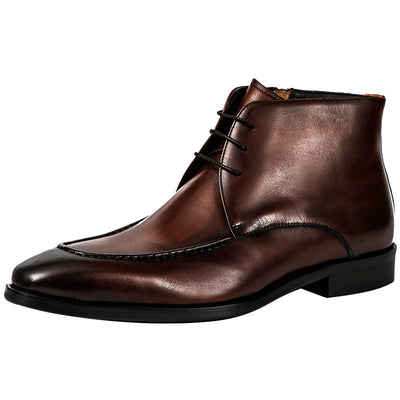Botas Altas de Cuero para Hombre Knight - Estilo Robusto y Duradero - Image 12