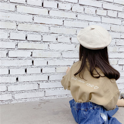 Blusa Infantil Estilo Coreano con Bordados para Otoño - Image 5