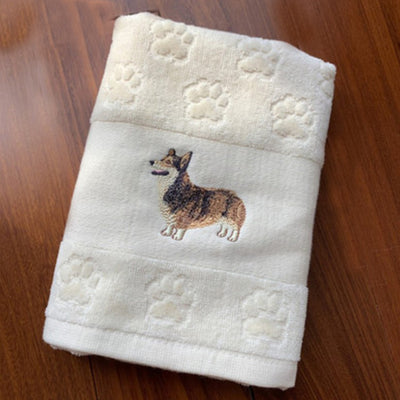 Toalla Absorbente para Mascotas con Bordado de Perro - Image 12