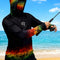 Camisa de Pesca UPF 50 Manga Larga Anti UV - Jersey de Rendimiento para Pesca, Surf y Actividades Acuáticas