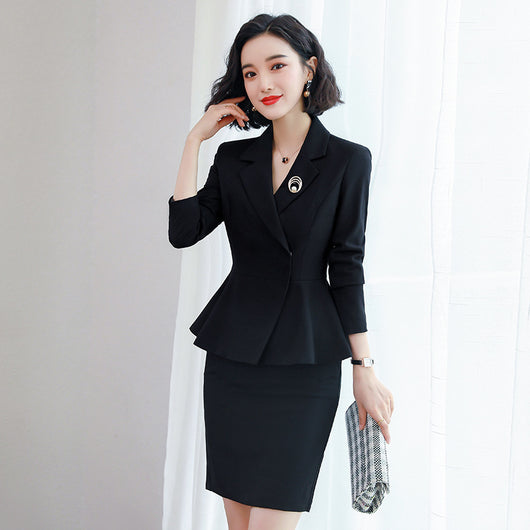 Traje Profesional Mujer Slim Fit - Elegancia y Temperamento Formal - Image 3