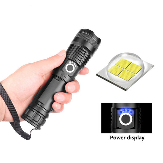 Linterna LED Zoom P50 con Carga USB - Image 5