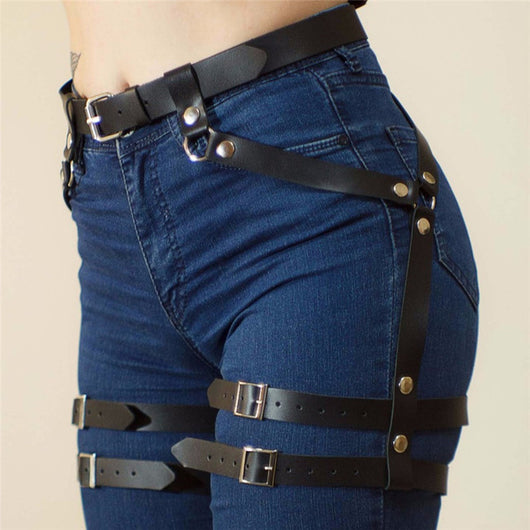 Cinturón Arnés Ajustable para Mujer - Correa Sintética Premium - Image 4