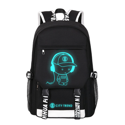 Mochila Inteligente para Hombre con Carga por Voz y Luz LED