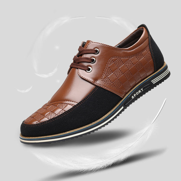 Zapatos Casuales Británicos Talla Grande para Hombre