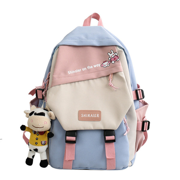 Mochila Escolar Deportiva de Viaje - Tela Oxford Resistente Estilo Coreano