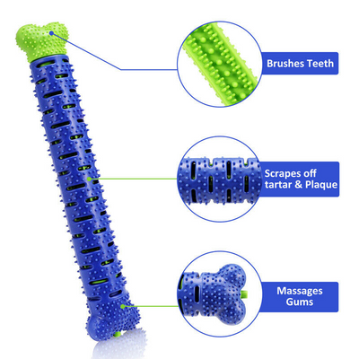 Juguete Masticable Limpiador Dental para Perros - Cepillo de Silicona - Image 12