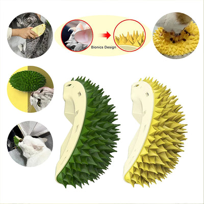 Cepillo Masajeador Durian para Gatos y Perros - Rascador de Pared Multifuncional - Image 5