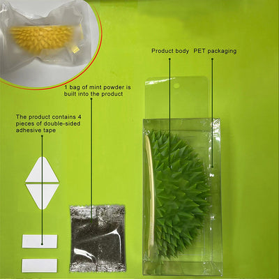 Cepillo Masajeador Durian para Gatos y Perros - Rascador de Pared Multifuncional - Image 7