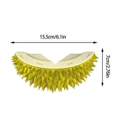 Cepillo Masajeador Durian para Gatos y Perros - Rascador de Pared Multifuncional - Image 14
