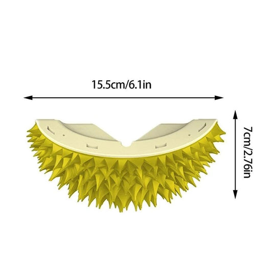 Cepillo Masajeador Durian para Gatos y Perros - Rascador de Pared Multifuncional - Image 14