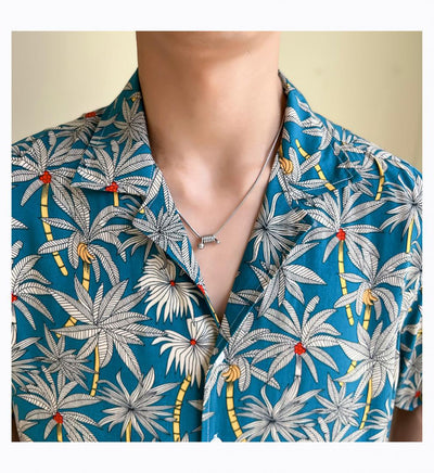 Camisa Cuello Cubano Hombros Sueltos - Image 27