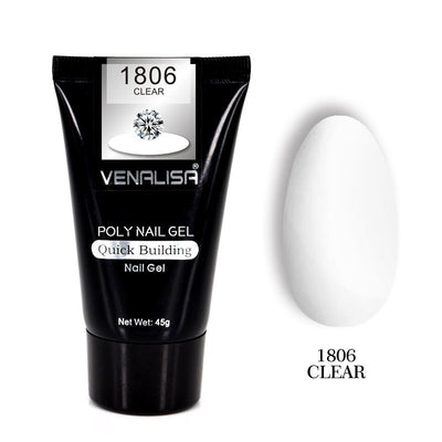Kit Completo de Gel de Uñas Venalisa - Constructor Transparente y Camuflaje Jelly - Image 11