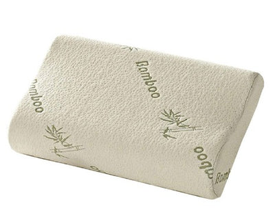 Almohada de Memoria con Fibra de Bambú y Forma Ondulada - Image 2