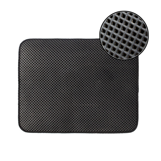 Tapete Atrapador de Arena para Gatos - Doble Capa Impermeable Antideslizante - Image 2