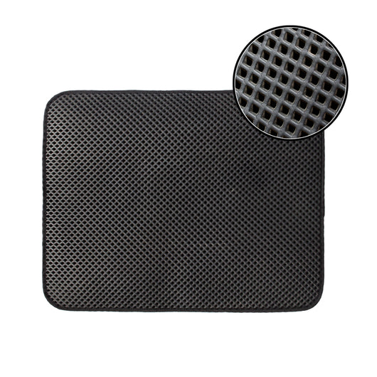 Tapete Atrapador de Arena para Gatos - Doble Capa Impermeable Antideslizante - Image 2