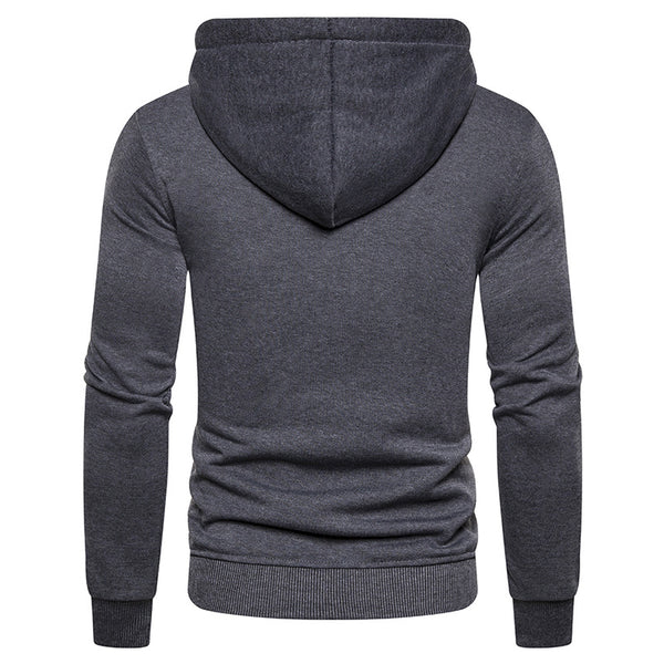 Sudadera con Capucha y Cierre de Empalme - Manga Larga Versátil