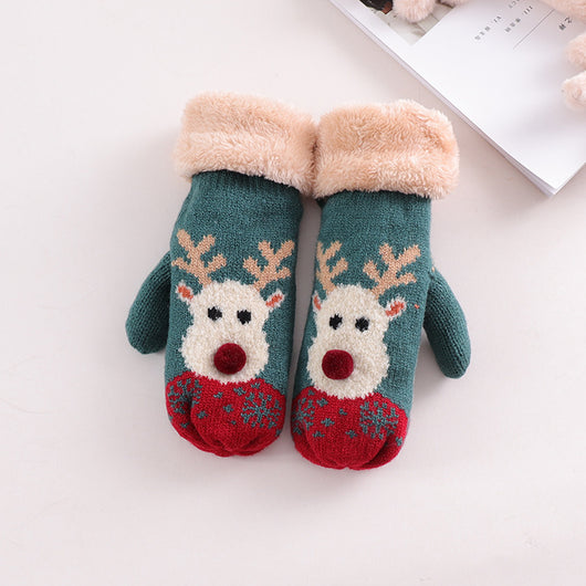 Guantes Navideños de Felpa Suave - Image 3