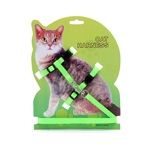 Arnés de Gato en Forma de I - Color Sólido para Pecho y Espalda - Image 9
