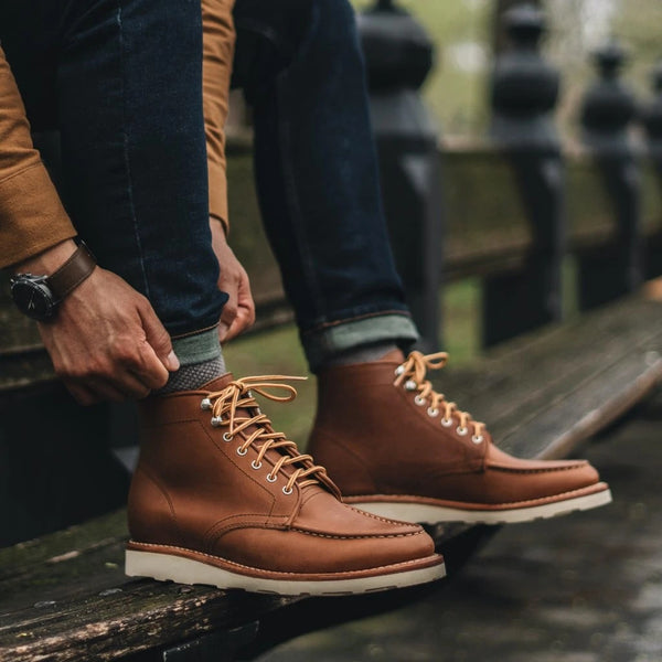Botas Casuales de Hombre Otoño Invierno con Cordones Frontales Talla 38-48