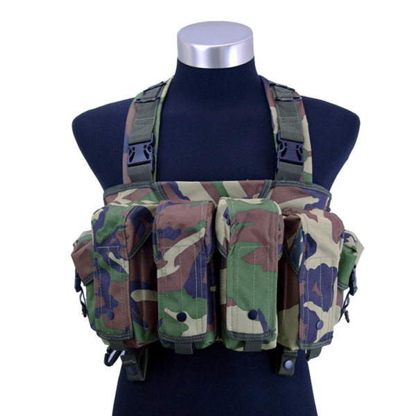 Chaleco Táctico Multiusos con Patrón Camuflaje