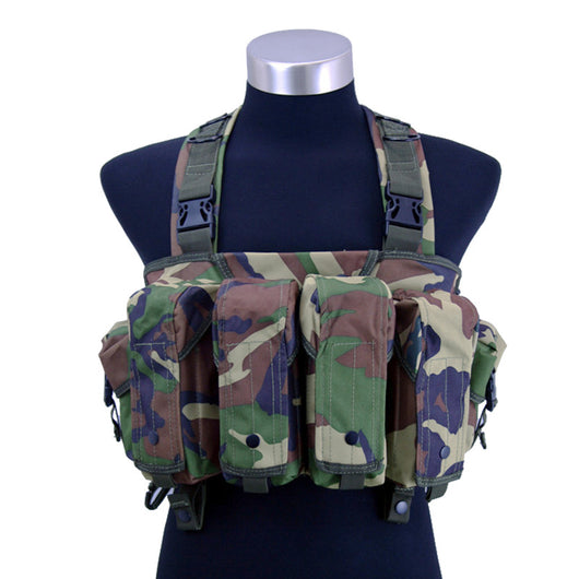 Chaleco Táctico Multiusos con Patrón Camuflaje