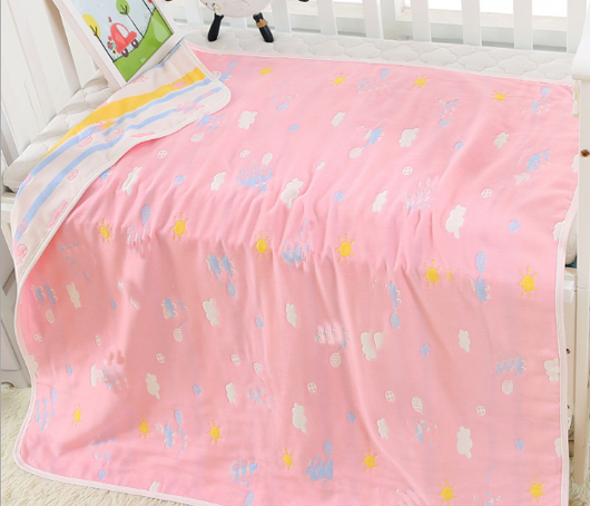 Manta de Baño Infantil 110x110cm - Gasa 6 Capas 100% Algodón Puro - Image 65