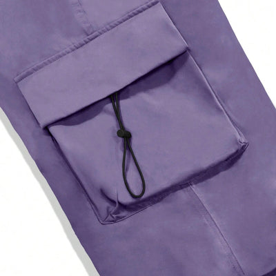 Pantalón Overol Hombre Nylon Secado Rápido Cintura Alta Pierna Ancha - Image 20