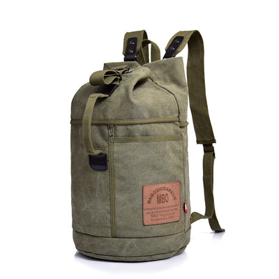 Mochila de Lona Estampada con Gran Capacidad - Image 13