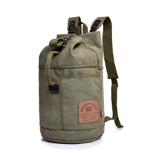 Mochila de Lona Estampada con Gran Capacidad - Image 13