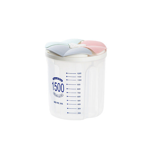 Contenedor de Almacenamiento para Alimentos Secos y Cereales con Tapa Transparente - Image 9