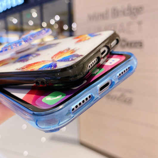 Funda para teléfono con mariposa y soporte - Image 5