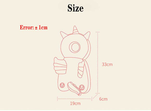 Protector de Cabeza para Bebés y Niños Pequeños