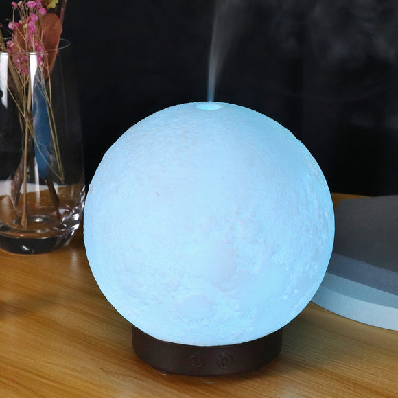 Difusor Ultrasónico con Luz Luna y Aromaterapia