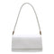 One-Shoulder Portable Solid Color Women's Bag White