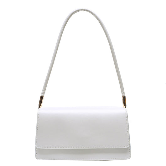 Bolsa de Hombro Única en Color Sólido para Mujer - Image 15