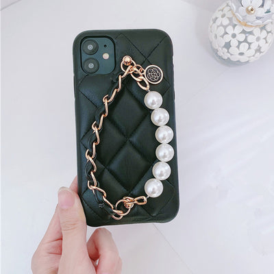 Funda para teléfono con pulsera de perlas - Image 4