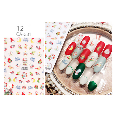 Stickers de Uñas Navideños - Image 7