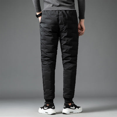 Pantalones Térmicos de Algodón Rellenos de Plumón para Hombre - Image 6