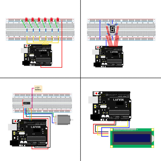Kit Iniciador Completo Arduino R3 - Aprende Electrónica desde Cero - Image 5