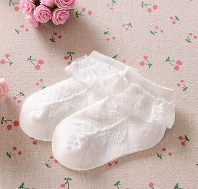 Calcetines de Encaje Princesa para Niñas - Malla Transpirable y Elegante - Image 5