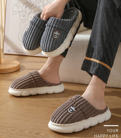 Pantuflas de Invierno Cordero Acolchadas Antideslizantes para Hombre y Mujer - Image 8