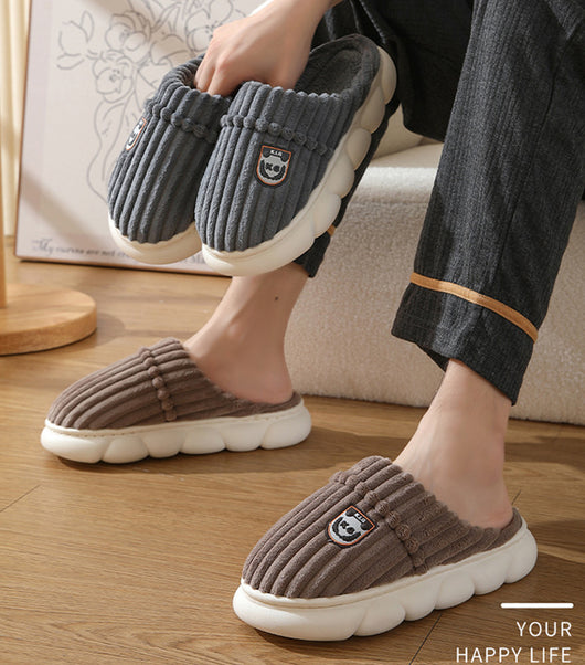 Pantuflas de Invierno Cordero Acolchadas Antideslizantes para Hombre y Mujer - Image 8