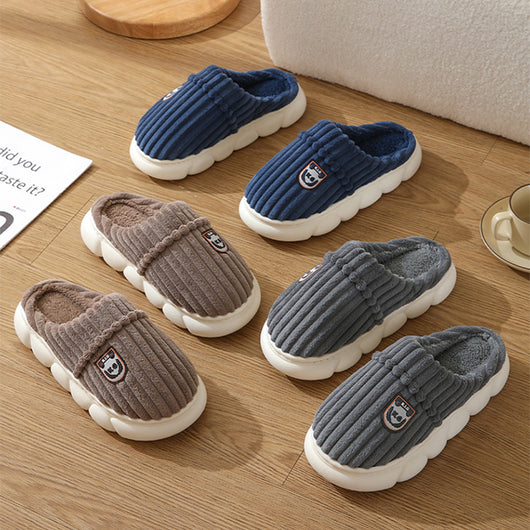 Pantuflas de Invierno Cordero Acolchadas Antideslizantes para Hombre y Mujer - Image 10