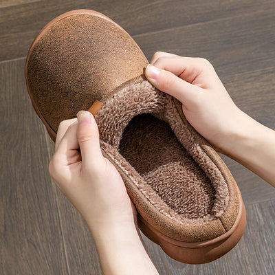 Pantuflas Térmicas de Pareja - Zapatillas de Felpa Cálidas para Casa - Image 6
