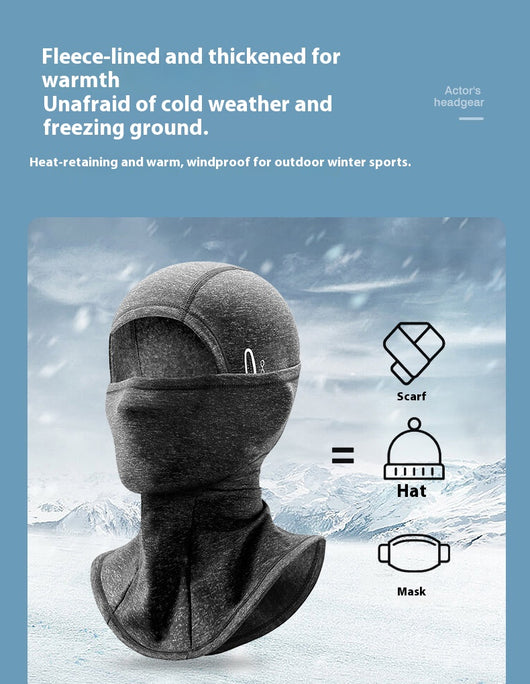 Pasamontaña Térmico Protector contra Viento y Frío para Deportes de Invierno - Image 16