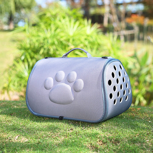 Bolsa Plegable para Mascotas con Diseño de Huella - EVA Resistente - Image 11