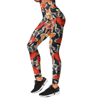Pantalones Cintura Alta con Estampado Geométrico de Puntos - Image 17