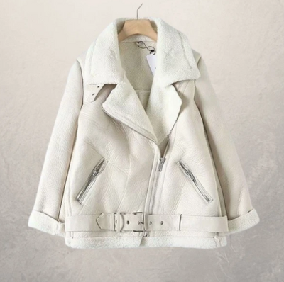 Chaqueta de Cuero para Motociclista Mujer - Image 10
