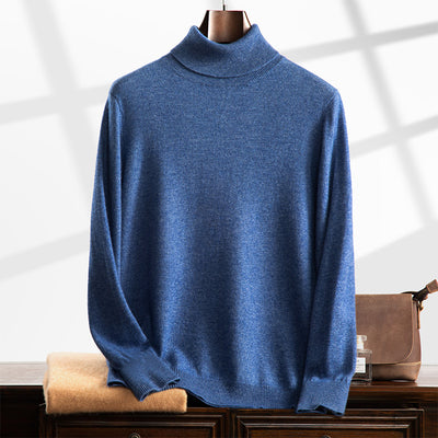 Camisa Casual de Cachemira con Cuello Alto para Otoño Invierno - Image 9